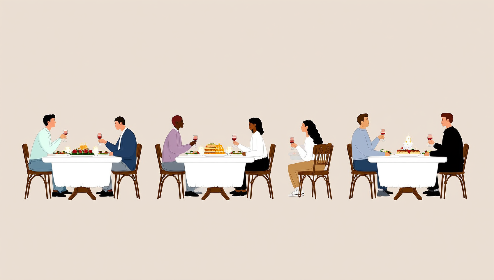 Um jantar na sexta, outro no sábado: como casais não monogâmicos vão celebrar o Dia dos Namorados
